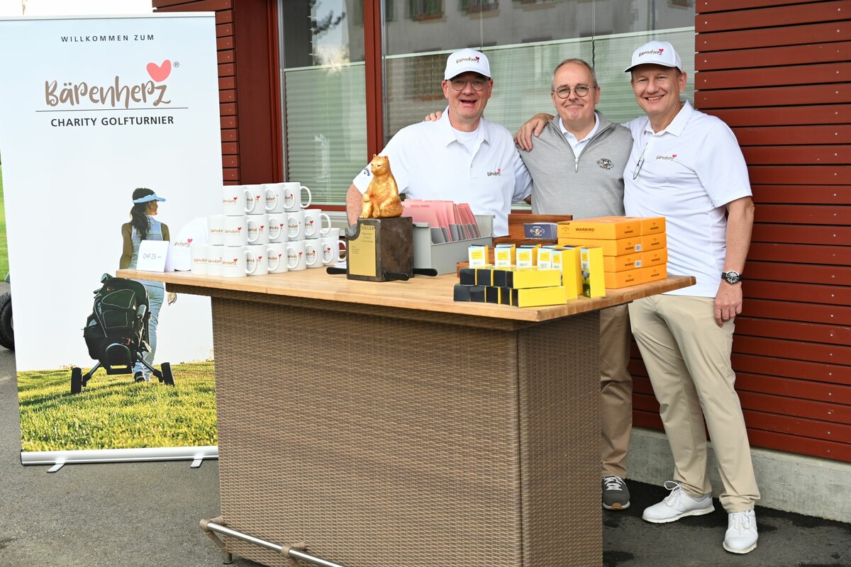 Bärenherz Charity Golfturnier mit großartigem Ergebnis