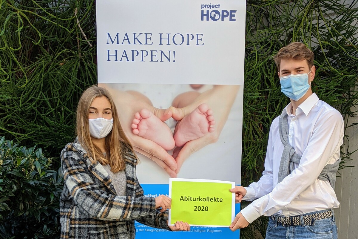 Bonner Abiturjahrgang spendet an Project HOPE