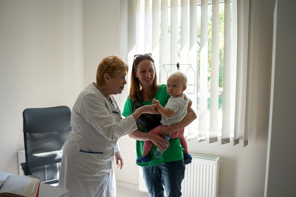 Verbesserte Hygiene für Gesundheitseinrichtungen in der Ukraine