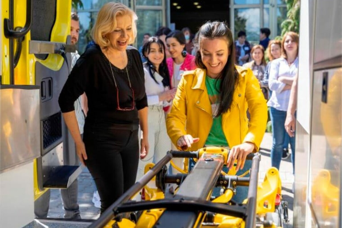 Intensive Ausbildung des Ambulanzteams